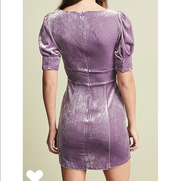 For Love & Lemons Viva Deep V Mini Dress - Picture 2 of 5